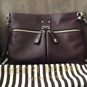 HB LEATHER Jetsetter Crossbody | Bordeaux